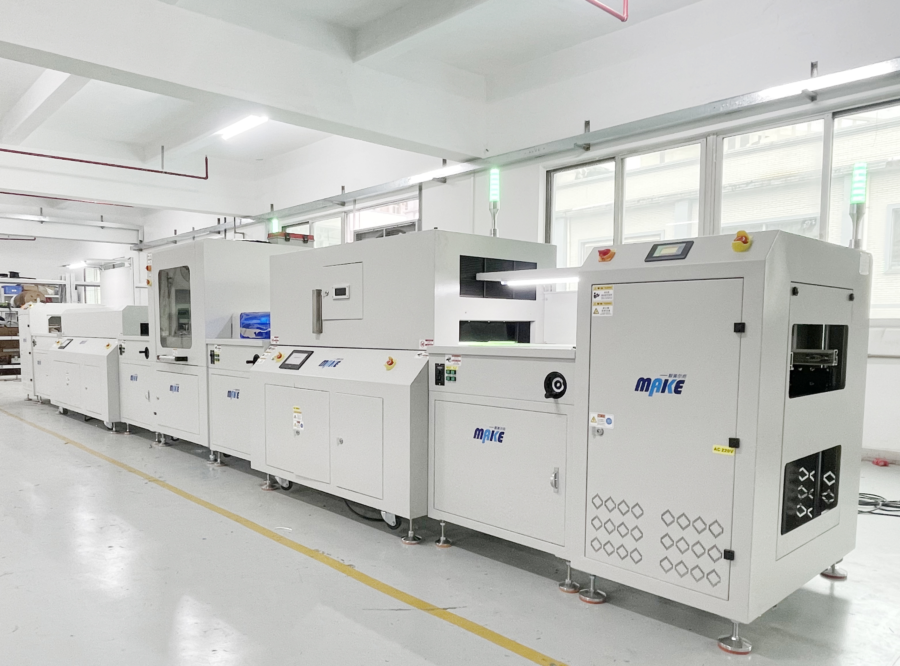 三防漆涂覆机流水线-自动门控制器主板行业